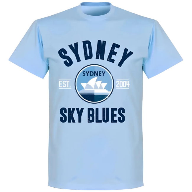 Sydney Established T-Shirt - Sky