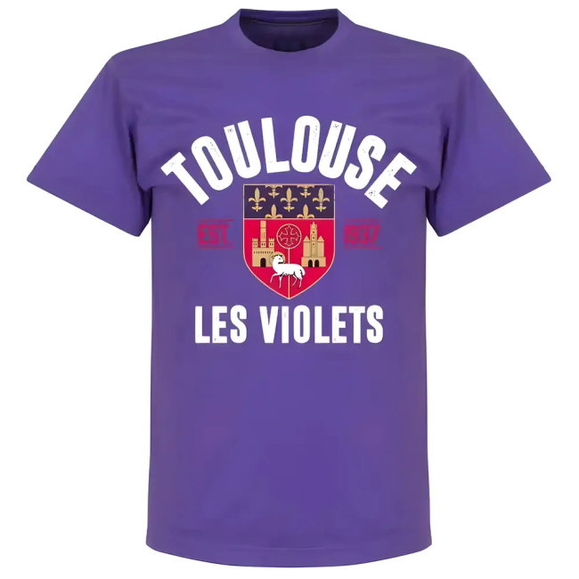 Toulouse Established T-Shirt - Purple
