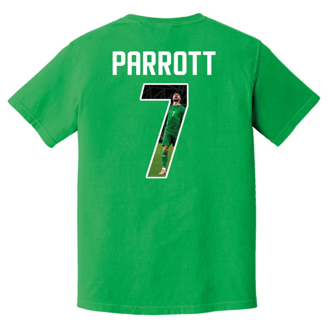 Troy Parrott Number 7 T-Shirt (Green)