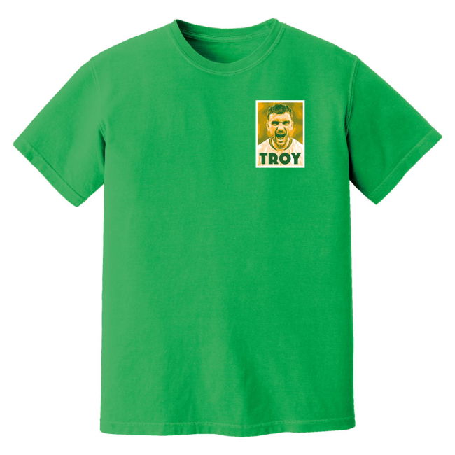 Troy Parrott Number 7 T-Shirt (Green)