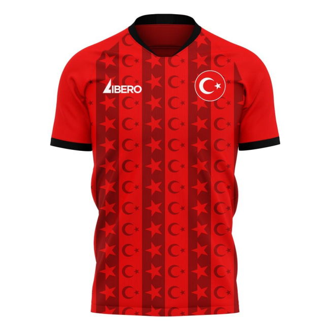 Turkey 2025-2026 Home Concept Football Kit (Libero) (YILMAZ 17)