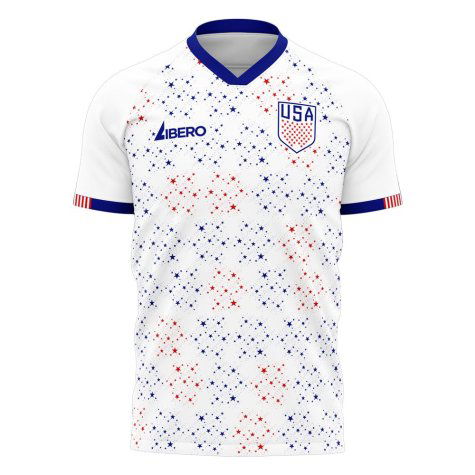 United States 2025-2026 Home Concept Football Kit (Libero) (REYNA 6)