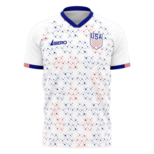United States 2025-2026 Home Concept Football Kit (Libero) (DONOVAN 10)