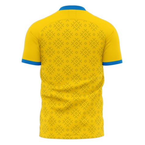 Ukraine 2024-2025 Home Concept Football Kit (Libero)
