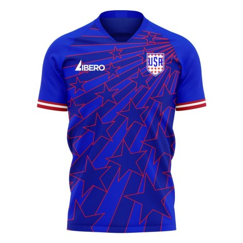 USA 2023-2024 Away Concept Football Kit (Libero) (EDU 7)