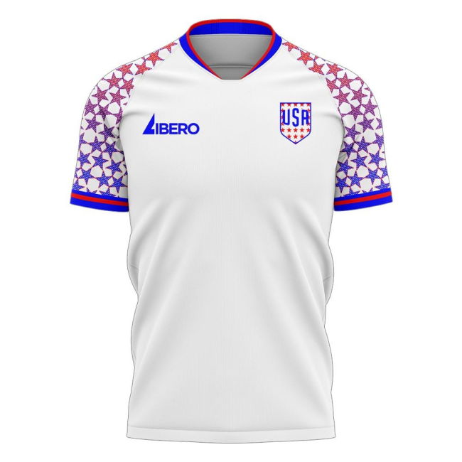 USA 2025-2026 Home Concept Football Kit (Libero) (HOWARD 1)