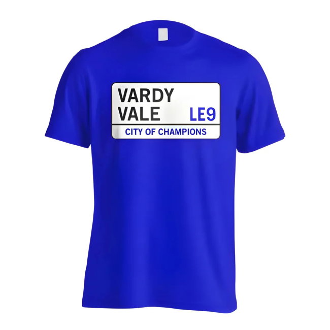 Vardy Vale - Leicester Street T-Shirt (Blue) - Kids