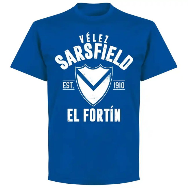 Velez Sarsfield Established T-Shirt - Royal