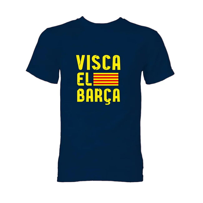 Visca El Barca T-Shirt (Navy)