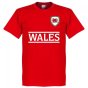 Wales Football Team T-Shirt - Red (EARNSHAW 10)