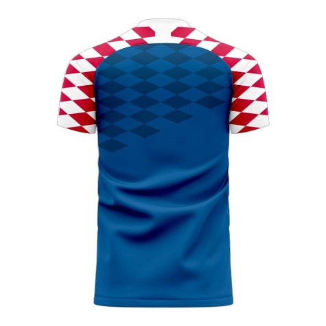 Dinamo Zagreb 2020-2021 Home Concept Football Kit (Libero)