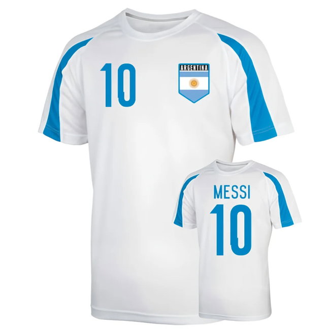 Argentina Sports Training Jersey (messi 10)