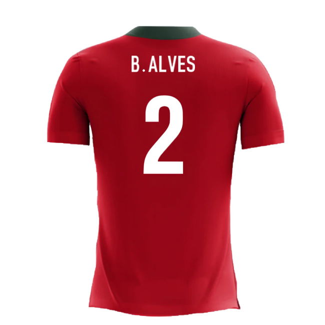 2025-2026 Portugal Airo Concept Home Shirt (B.Alves 2)