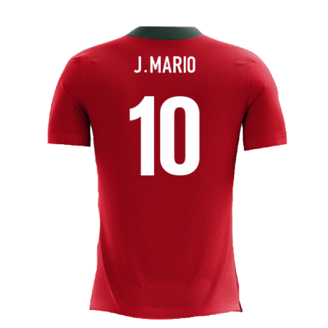 2025-2026 Portugal Airo Concept Home Shirt (J.Mario 10)