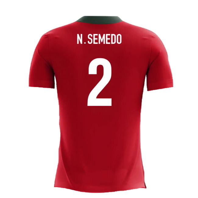 2025-2026 Portugal Airo Concept Home Shirt (N.Semedo 2)