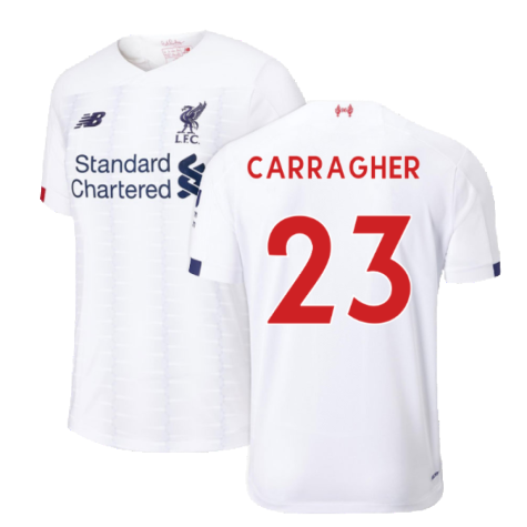 2019-2020 Liverpool Away Football Shirt (Carragher 23)