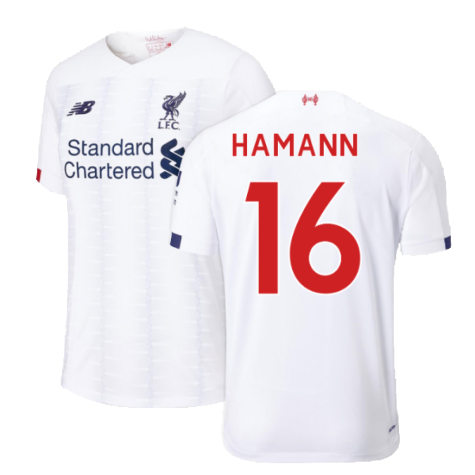 2019-2020 Liverpool Away Football Shirt (Hamann 16)