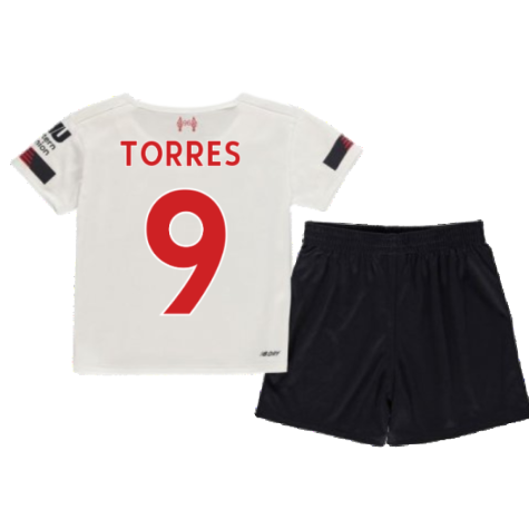 2019-2020 Liverpool Away Little Boys Mini Kit (Torres 9)