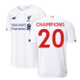 2019-2020 Liverpool Away Football Shirt (Champions 20)