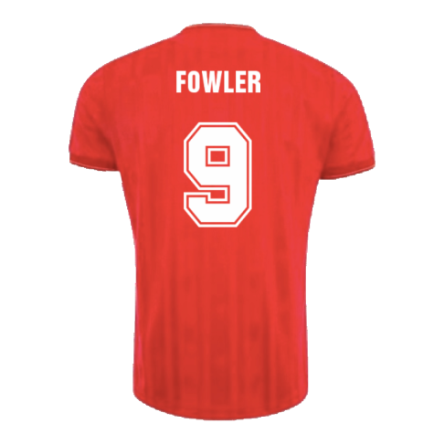 1986 Liverpool Crown Paints Home Shirt (FOWLER 9)