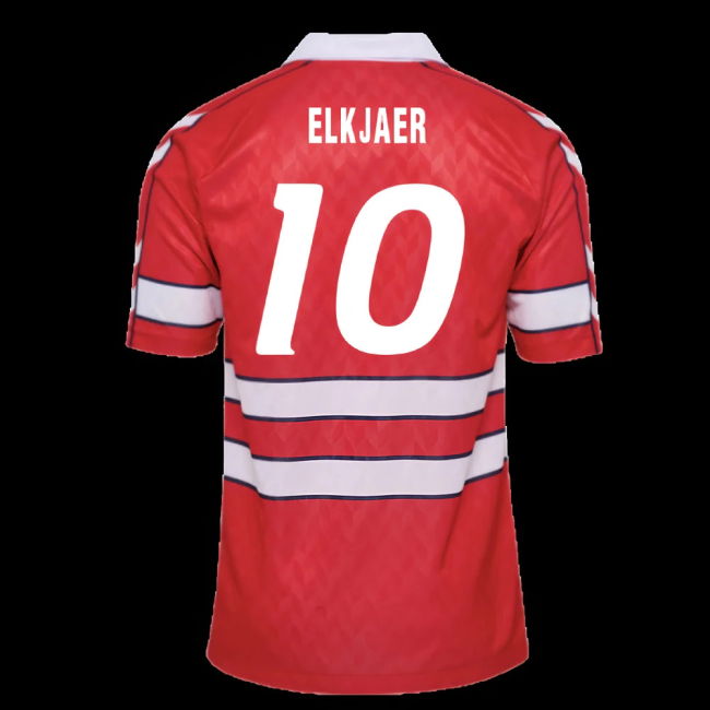 1988 Denmark Home Retro Shirt (Elkjaer 10)