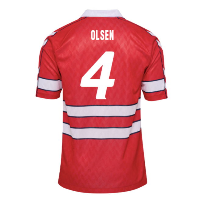 1988 Denmark Home Retro Shirt (Olsen 4)