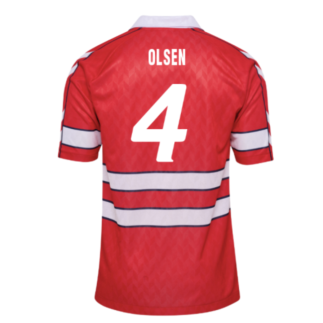 1988 Denmark Home Retro Shirt (Olsen 4)