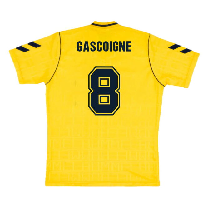 1988 Tottenham Away Hummel Retro Shirt (Gascoigne 8)