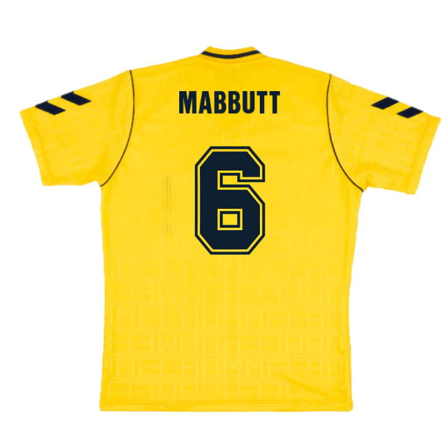 1988 Tottenham Away Hummel Retro Shirt (Mabbutt 6)