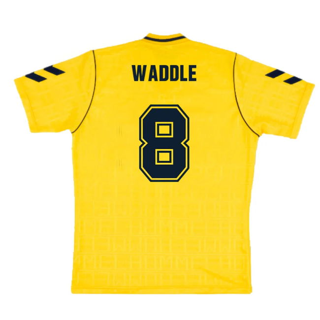 1988 Tottenham Away Hummel Retro Shirt (Waddle 8)