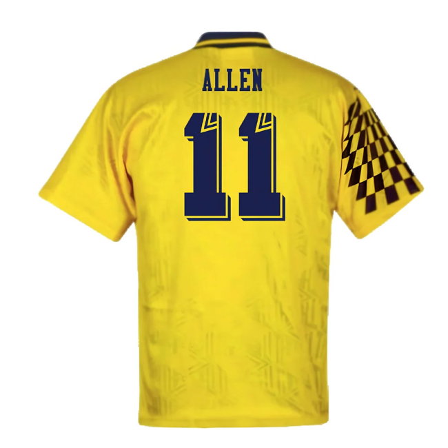 Tottenham 1991-94 Away Shirt (L) (Excellent) (Allen 11)