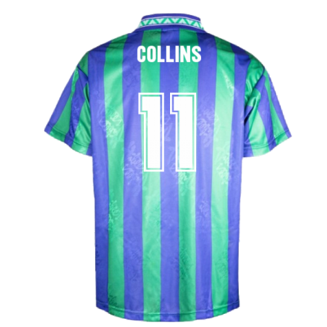 1994 Hibernian Away Retro Shirt (Collins 11)
