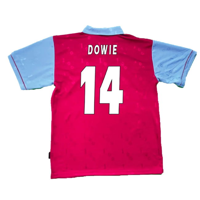 1995-1996 West Ham Centenary Pony Home Shirt (Dowie 14)