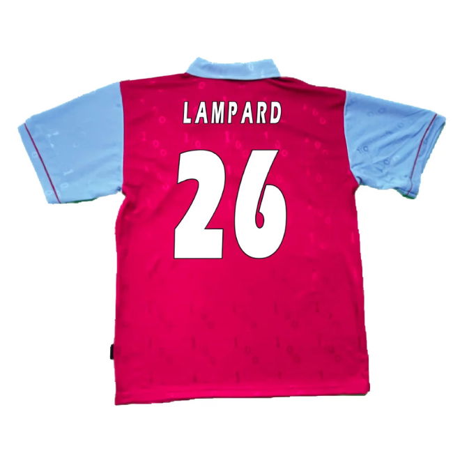 1995-1996 West Ham Centenary Pony Home Shirt (Lampard 26)