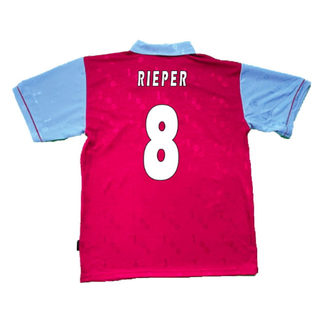 1995-1996 West Ham Centenary Pony Home Shirt (Rieper 8)
