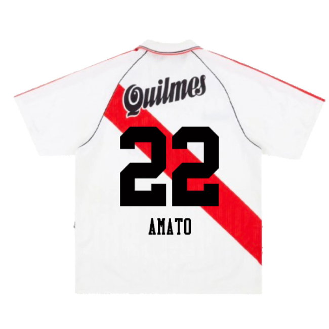 1995-96 River Plate Home Shirt (Good) (Amato 22)