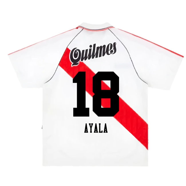 1995-96 River Plate Home Shirt (Good) (Ayala 18)