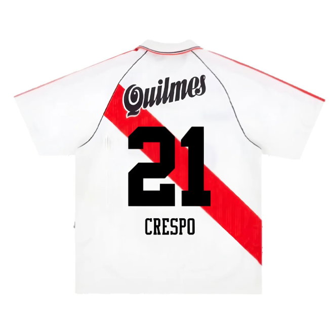 1995-96 River Plate Home Shirt (Good) (Crespo 21)