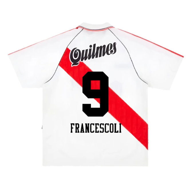 1995-96 River Plate Home Shirt (Good) (Francescoli 9)