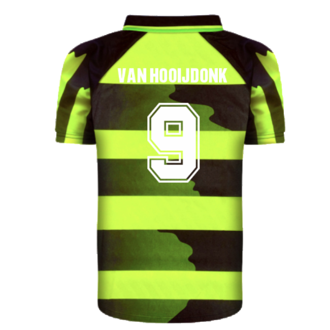 1996-1997 Celtic Away Retro Shirt (Van Hooijdonk 9)