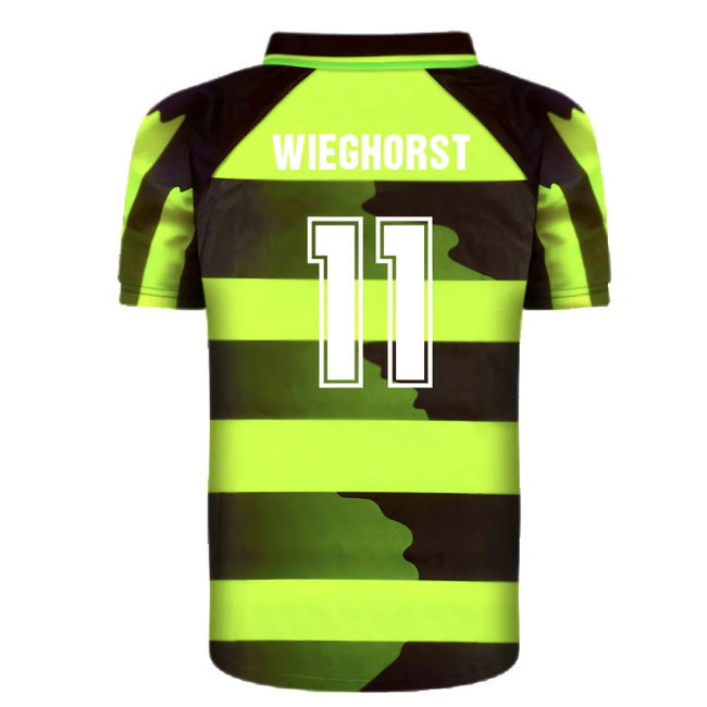 1996-1997 Celtic Away Retro Shirt (Wieghorst 11)