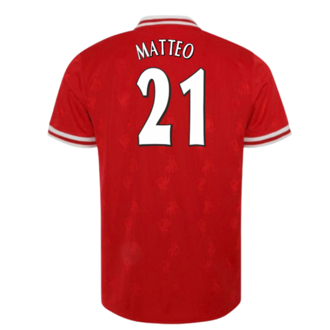 1996-1998 Liverpool Home Shirt (Matteo 21)