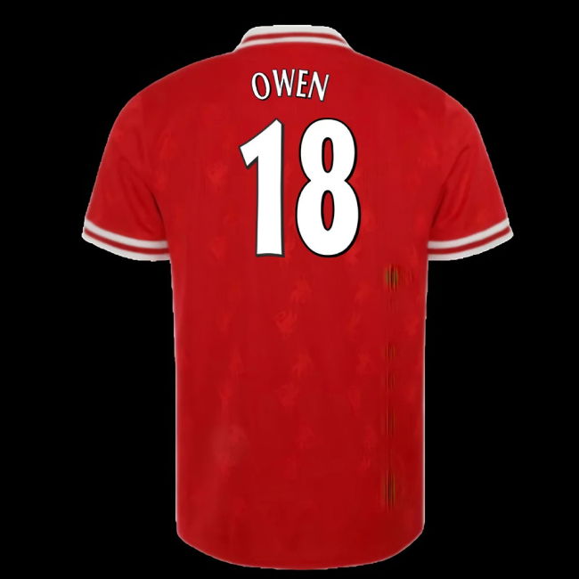 1996-1998 Liverpool Home Shirt (Owen 18)