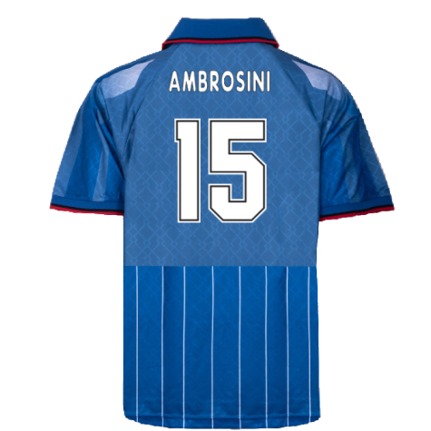 1996 AC Milan Fourth Retro Football Shirt (Ambrosini 15)