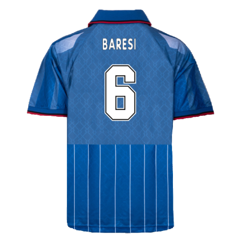 1996 AC Milan Fourth Retro Football Shirt (Baresi 6)