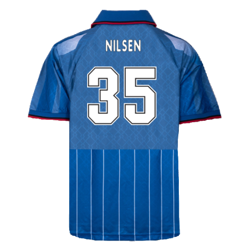 1996 AC Milan Fourth Retro Football Shirt (Nilsen 35)