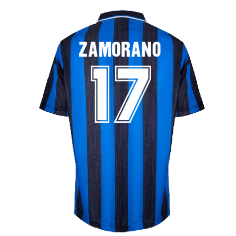 1996 Inter Milan Home Shirt (Zamorano 17)