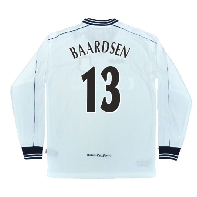 1997-1999 Tottenham Home LS Pony Retro Shirt (Baardsen 13)