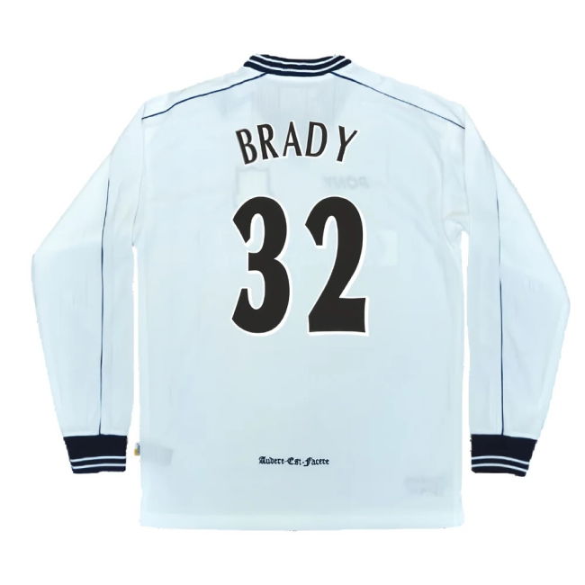 1997-1999 Tottenham Home LS Pony Retro Shirt (Brady 32)