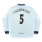 1997-1999 Tottenham Home LS Pony Retro Shirt (Calderwood 5)